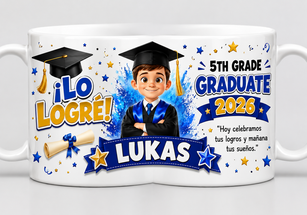 Taza de Graduación Personalizada