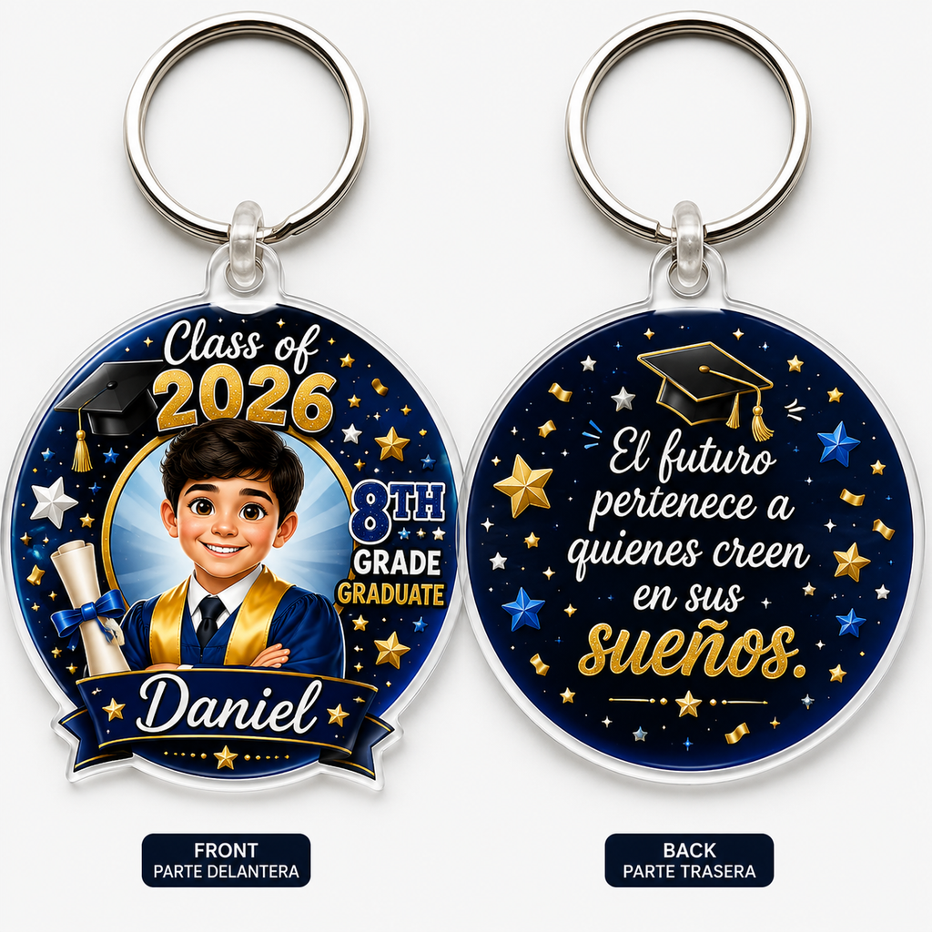 Llavero de Graduación Personalizado