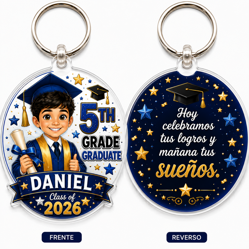 Llavero de Graduación Personalizado