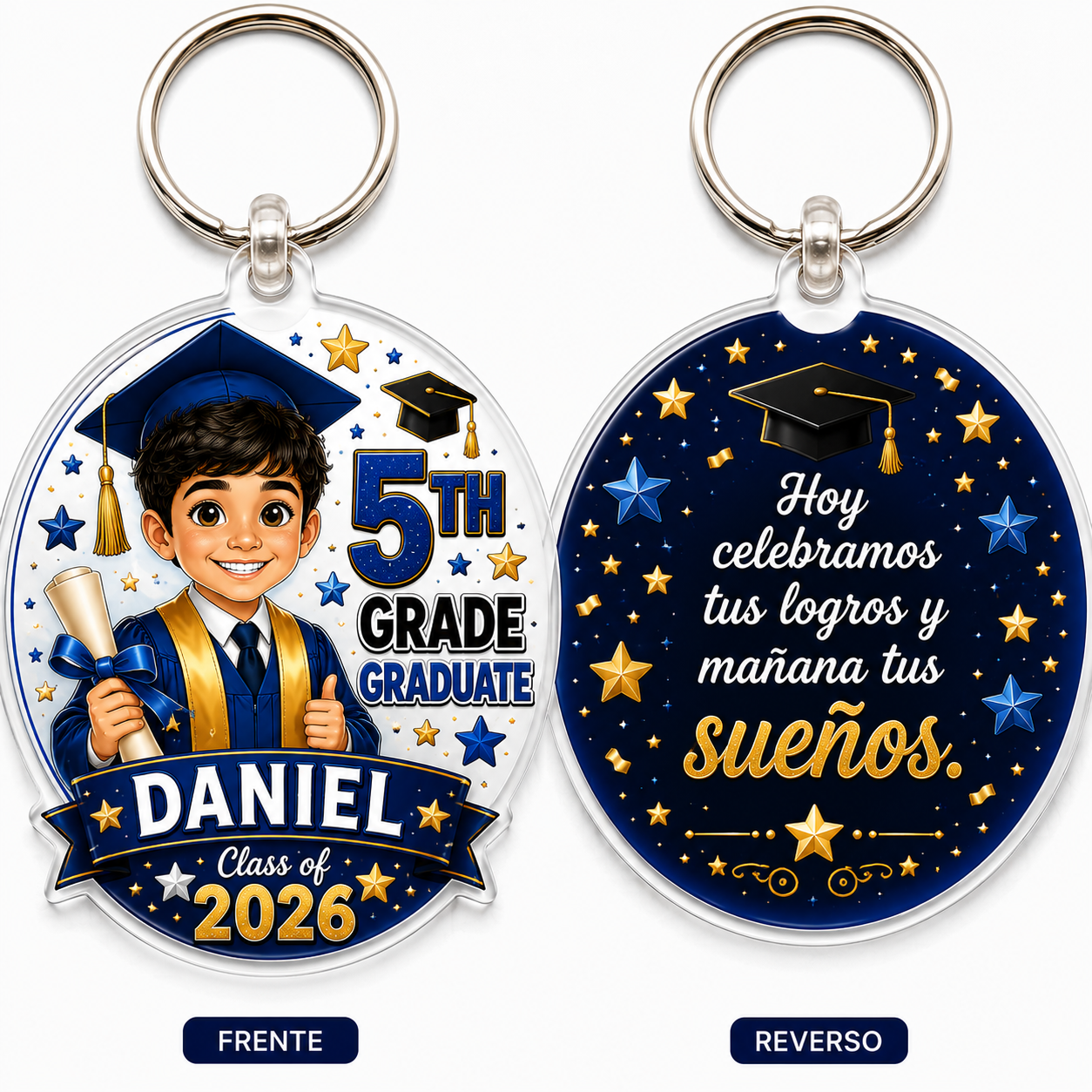 Llavero de Graduación Personalizado