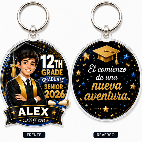 Llavero de Graduación Personalizado