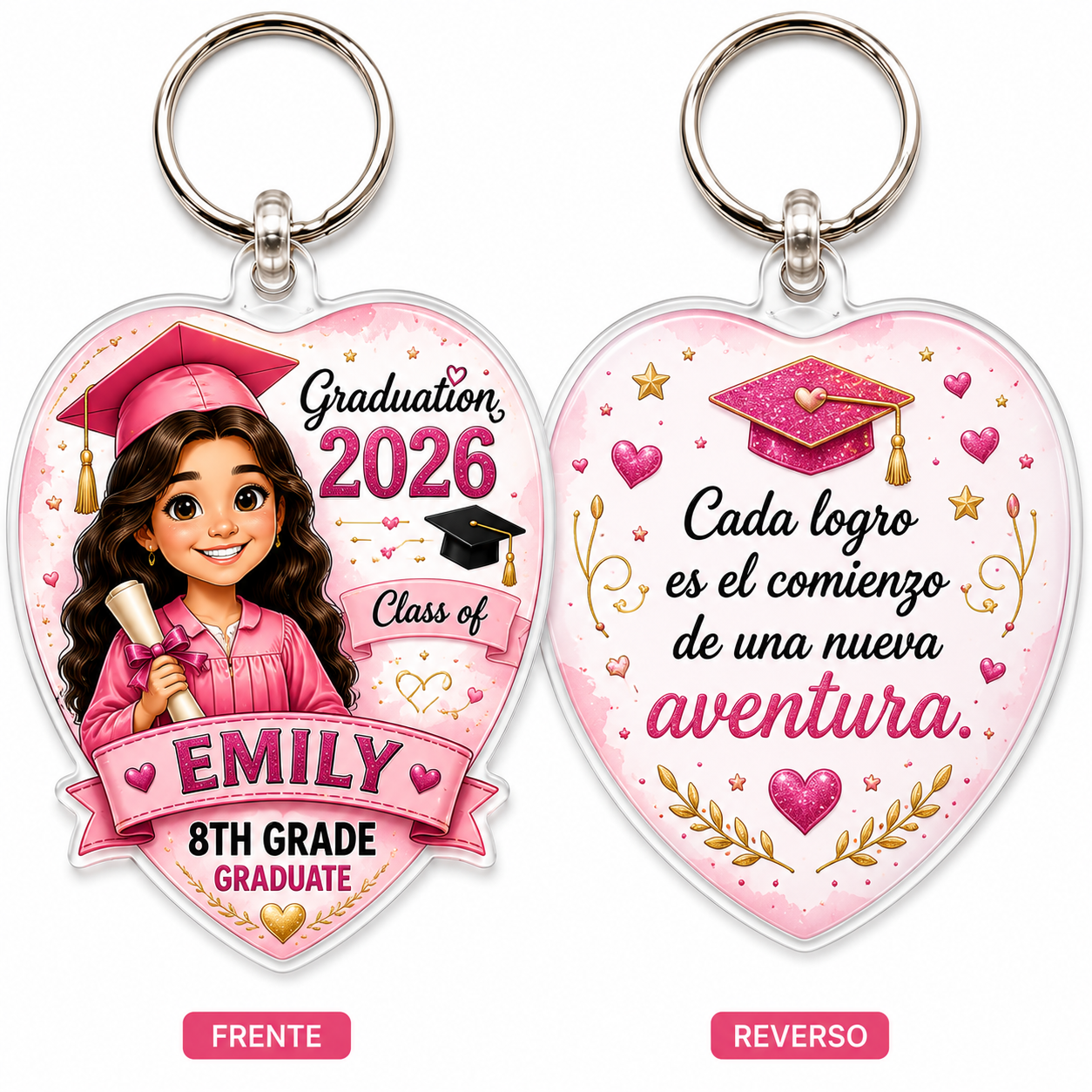 Llavero de Graduación Personalizado