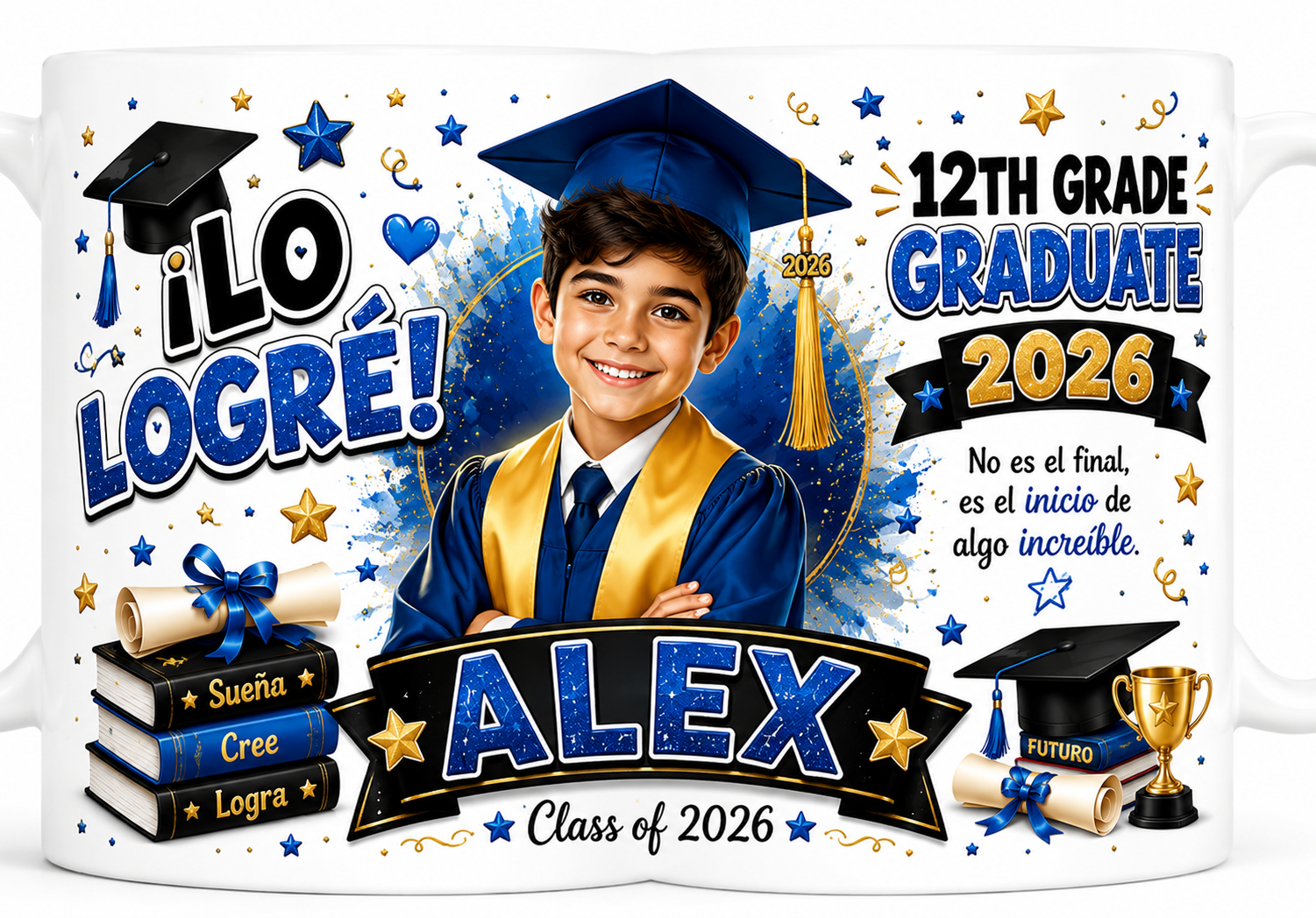 Taza de Graduación Personalizada
