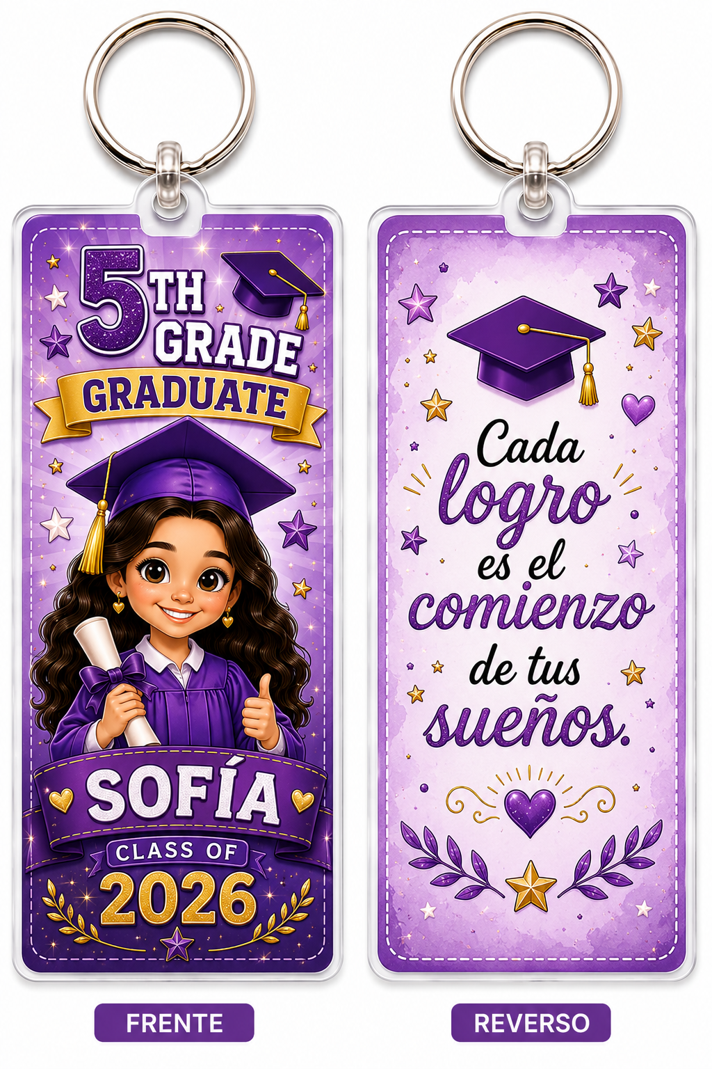 Llavero de Graduación Personalizado