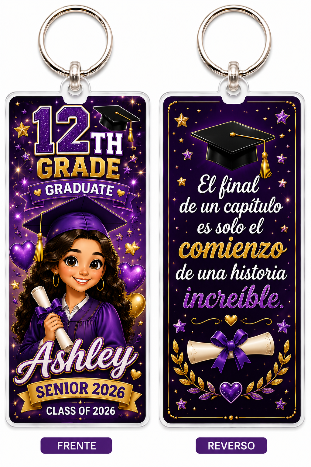 Llavero de Graduación Personalizado