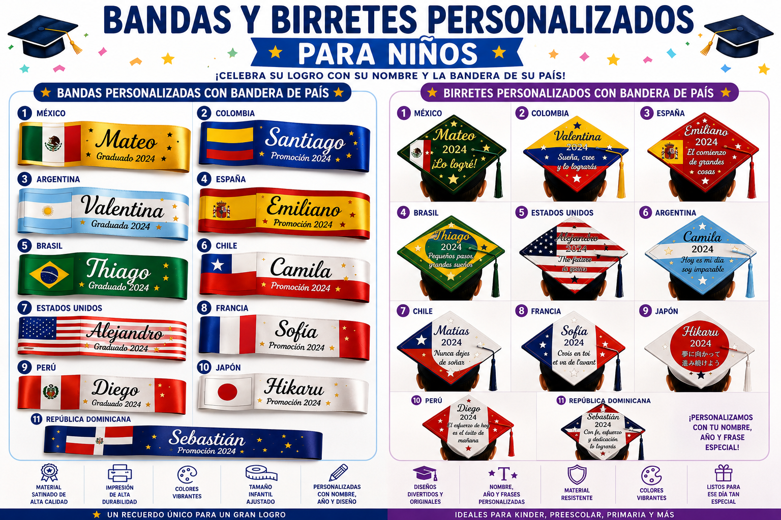 ARTICULOS PARA GRADUACION