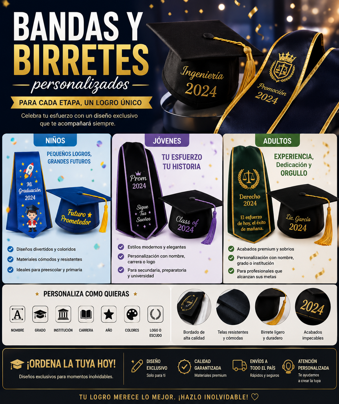 ARTICULOS PARA GRADUACION
